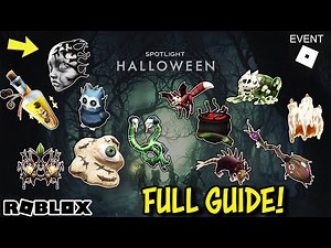 [EVENT] Roblox Halloween Spotlight - How To Get ALL ITEMS - Keys and Runes