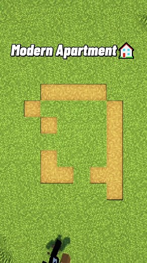 Minecraft Best Modern Apartment 🏡 #Minecraft #minecraftbuilding #minecraftbuilds #minecrafttutorial