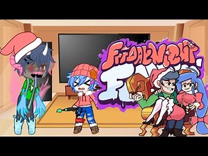 Original Fnf react to Soft fnf week 5. Gacha club