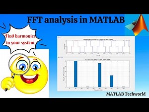 FFT analysis in MATLAB || Find Harmonics in your system || MATLAB Techworld