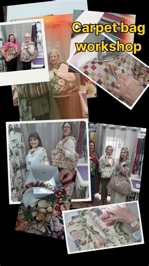 Dorcas Hammond on Instagram: "We Made A Carpet Bag! Dorcas Fashion Academy Workshop Recap & Pattern Now Available!​ Our Carpet Bag Workshop was a huge success! Thank you to everyone who joined us for a wonderful time creating these beautiful, classic bags. We loved seeing all your creative projects! ​If you missed the live event, don't worry—you can still create your own stunning carpet bag at home! We are excited to announce that the official workshop pattern is now available for purchase on ou