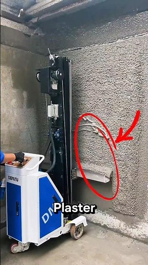 Automatic Wall Plaster Leveling Machine | Smart Construction Tool Levels Walls Perfectly