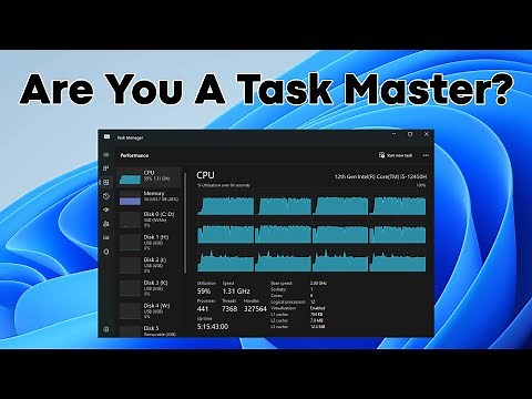 The Windows Task Manager - A Complete Guide