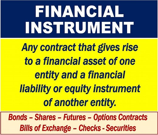 What is a financial instrument? Definition and examples