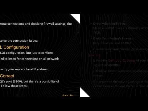 How to Connect to MySQL Server 8.0 from a Remote Network on Windows 10
