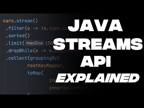 Java Streams API Explained (with examples)