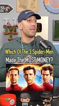 Which Spiderman Made The Most Money?! #shorts #mcu #spiderman #tomholland #superhero