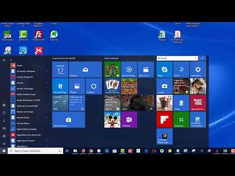 Comment organiser le menu démarrer sous Windows 10