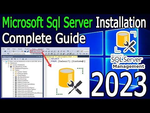 How to Install Microsoft SQL Server 2019 & SSMS on Windows 10/11 [ 2023 Update ] Complete guide