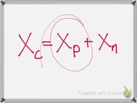 Linear Algebra: Solving for the Particular Solution