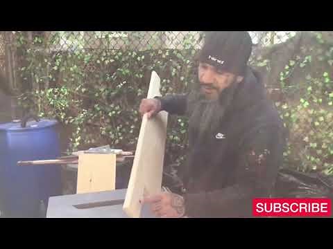 How to router wood to trim out a window and sill with Luis.