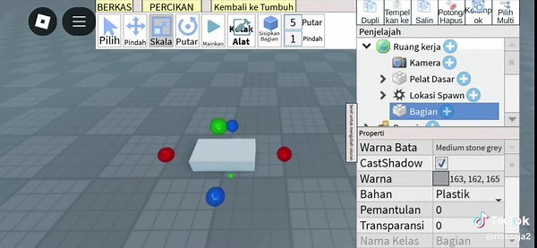 Tutorial Cara Buat Wall Flick di Roblox