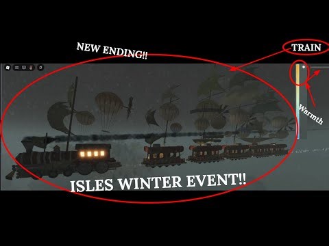 Isle Christmas event "NEW" Ending #winter #ending #game #isles #roblox #christmas