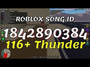 116+ Thunder Roblox Song IDs/Codes