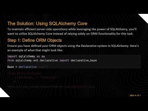 Mastering SQLAlchemy: Perform Inserts with Subqueries in PostgreSQL