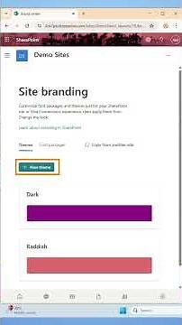 How to Customize your SharePoint site with the new Site Branding feature | 2025 #sharepointtips