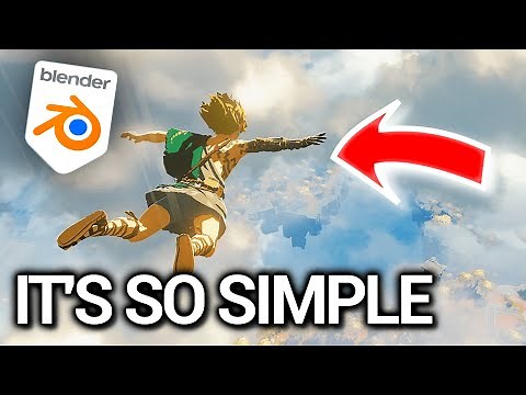 How AAA Games Animate EVERYTHING (Blender VFX)