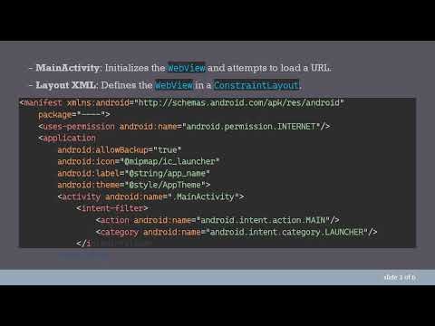 Resolving the WebView Display Issue in Your Android App