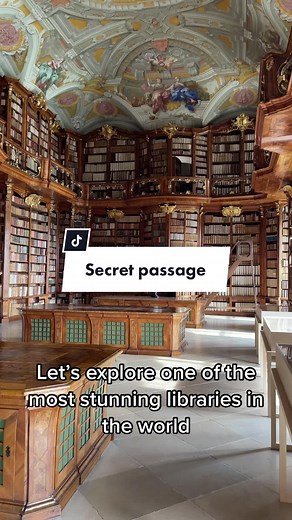 Discovering Hidden Gems: Secret Passage in a Stunning Library