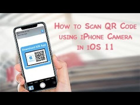 Scan QR Code using iPhone Camera in iOS 11