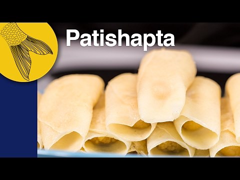 Patishapta with Kheer—Patishapta Recipe—A Bengali Pithe(crêpe with reduced milk filling)