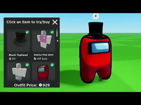 New AMOGUS UGC Roblox Suit! BUY NOW!