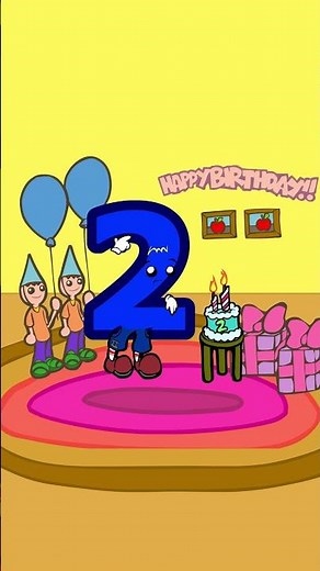 Meet the Numbers "2" | Preschool Prep Company #shorts