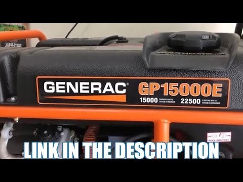 Generac GP15000E Backup Generator