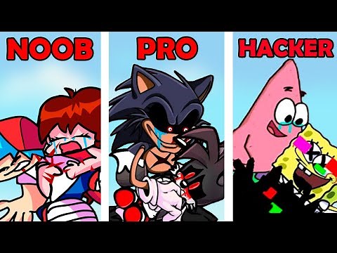 FNF Boyfriend Dies Character Test | NOOB vs PRO vs HACKER | Gameplay VS Playground
