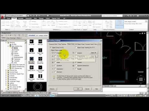 How to AutoCAD - Creating an Electrical Lighting Plan Part 1.mp4