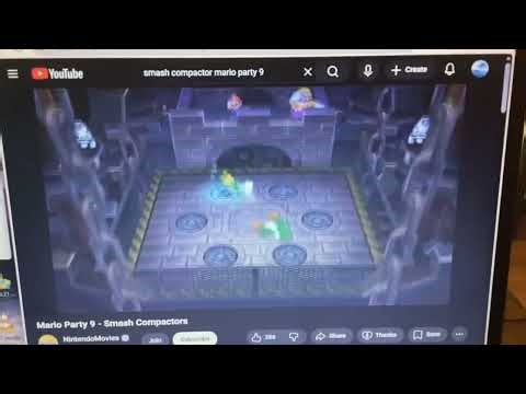 Mario Party 9: Smash Compactor Has BSOD (FT. Shy Guy And Umbreon!)