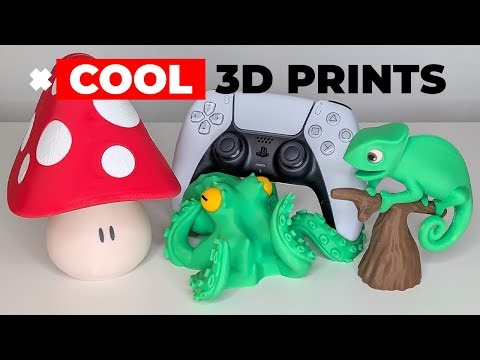 10 Cool DIY Projects to 3D Print at Home!