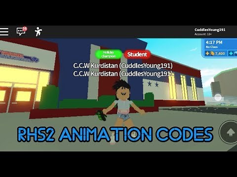 RHS 2 Idle Animation Codes