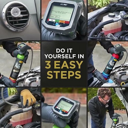 A/C Pro Air-Con Recharge in 3 easy steps - UK Product Version