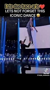 un #duo de #bailarines #extraordinarios, #perfeccion y #coordinación, #arte #espectacular