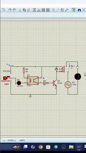 How to Control a Relay Module Using Microcontroller in Proteus | Step-by-Step Tutorial
