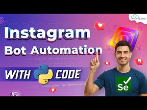 Prank your Friends with Instagram Spam Bot using Selenium Automation - Python Tricks😮