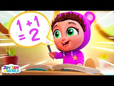 One Plus One and MORE Math Songs for Kids | Learn Numbers | Joy Joy World