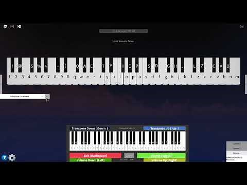 Friday Night Funkin' - Lo-Fight [Whitty Mod] on Roblox Piano! (Sheet in the description)