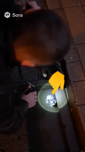 He Heard a Mother Cat Crying in the Rain… What He Found Broke His Heart 💔🐱 | #shorts