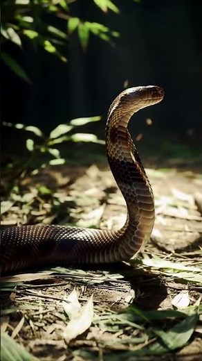 King Cobra vs Python — Who Wins? ⚔️#kingcobra #python #wildlife #animalfight #nature #wildanimal