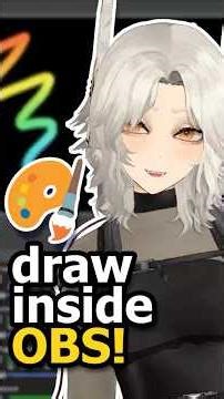 How To Draw INSIDE OF OBS Studio!