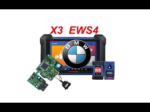 07 BMW X3 | EWS4 | Key programming with Autel IM608