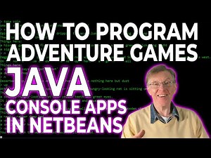 Create a Java Console Application in NetBeans (Complete Course in Adventure Game Programming)