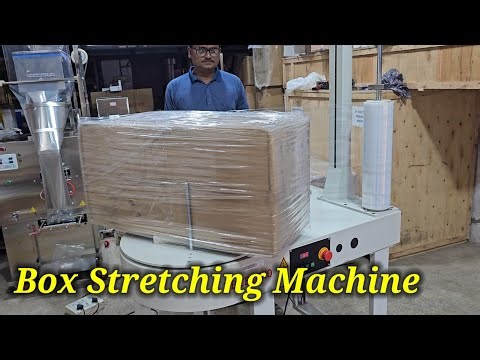 AUTOMATIC Box Stretch Wrapping Machine | Automatic Pallet Wrapping Machine | Best Packaging Solution