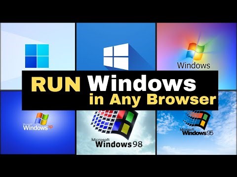 Run Windows 11, 10, 7, XP in Any Browser | Best Online Windows Emulators (No Install)