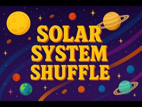 Solar System Shuffle | Kids Dance Song & Planet Moves | Space Beats