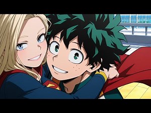 Deku x Supergirl Texting Story OneShot (MHA Texting Story)