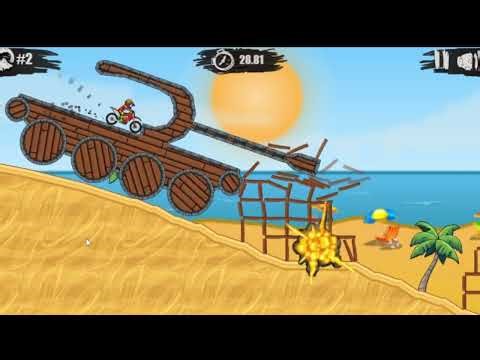 How to get ALL 3 STARS on Level 2 of MotoX3M