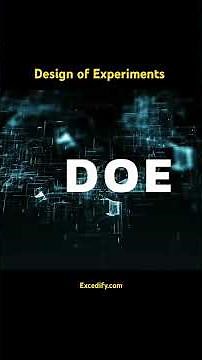 Design of Experiments